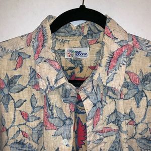 Reyn Spooner Multicolor Floral Reverse Print Mens